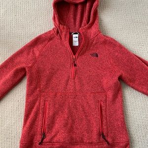 The North Face zip